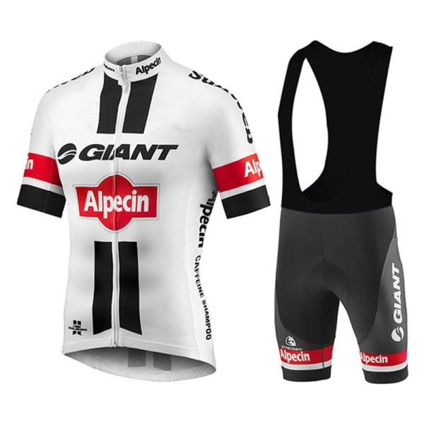 2023 Herr Kortärmad Jersey Set Ropa Ciclismo Hombre Summer GIANT Cykelkläder Outdoot Bib Shorts Kostym Cykeluniform jersey-5 4XL