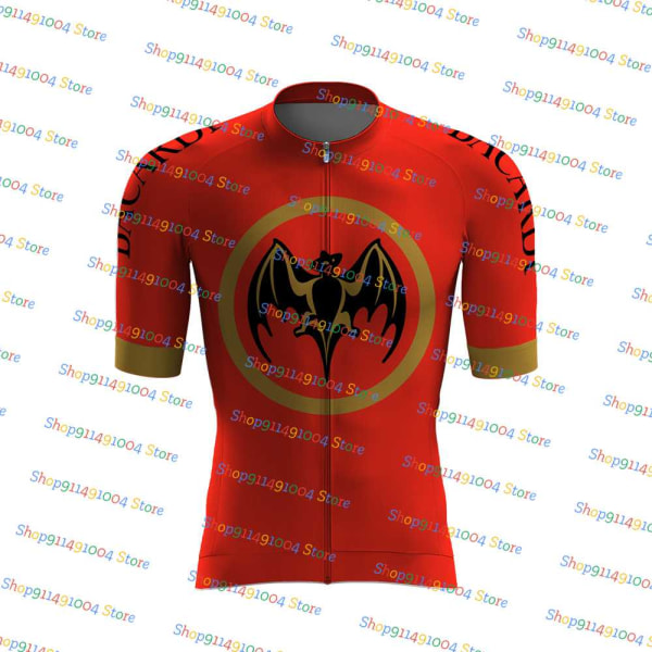 Bacardi Drink Beer Cykeltröja set Uniform cykelkläder Quick Dry Cykelkläder Kläder Herr Short Maillot Culotte Bib 1 XXL