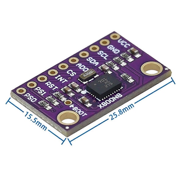 GY- BNO080 BNO085 BNO086 AR VR IMU Hög Precision Nio-Axis 9DOF AHRS Sensormodul