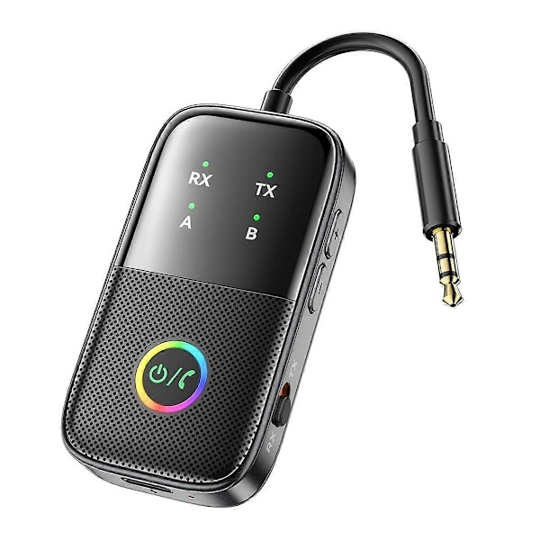 Bluetooth Sändare Mottagare, 2-i-1 Flygplan V5.2 Bluetooth Adapter