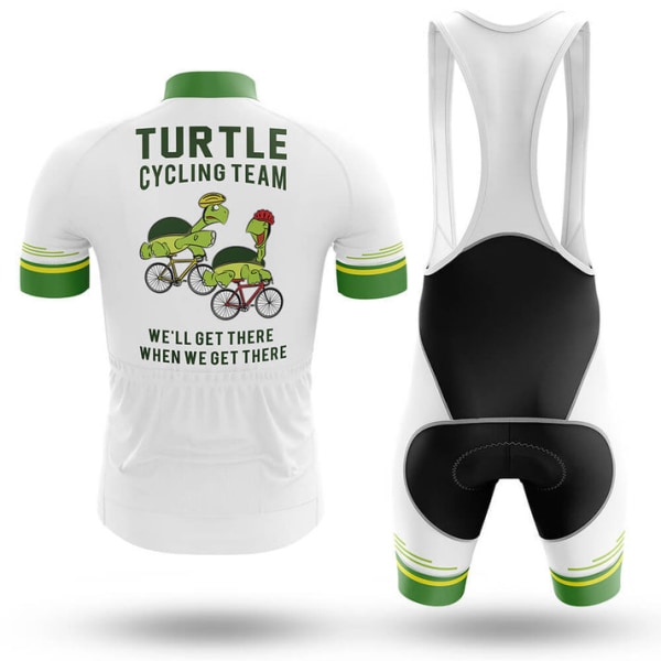2023 Team Cykeltrøje Sæt Sommer Kortærmet Åndbar MTB cykel Cykeltøj Maillot Ropa Ciclismo Uniform Suit Photo Color-5 Asian Size -2XL