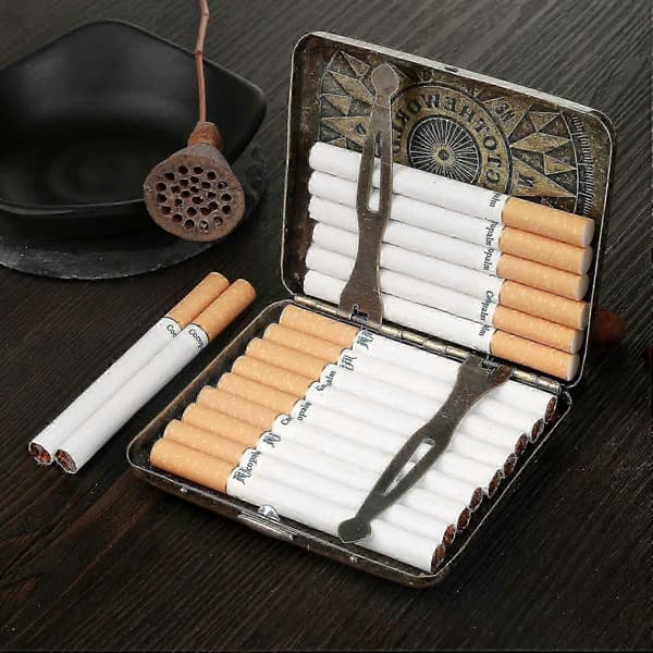 Designer Cigaretetui af strå