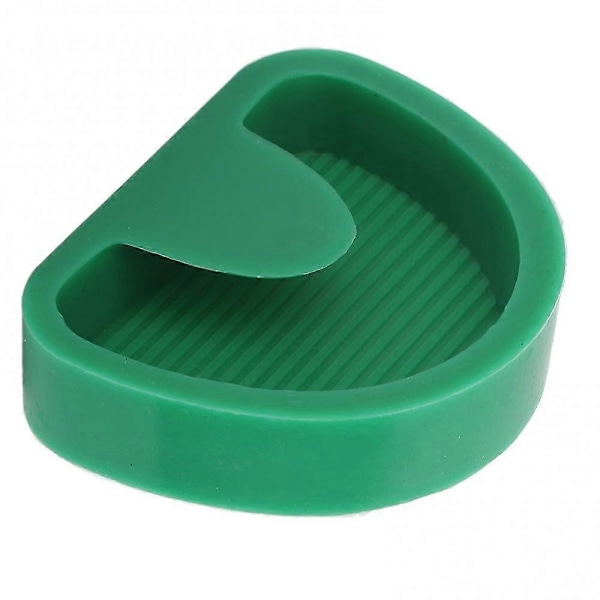 Silikon Tandmodell Portabel Demonterbar Gipsbas för Klinik Butik Grön 7 x 5,2 cm