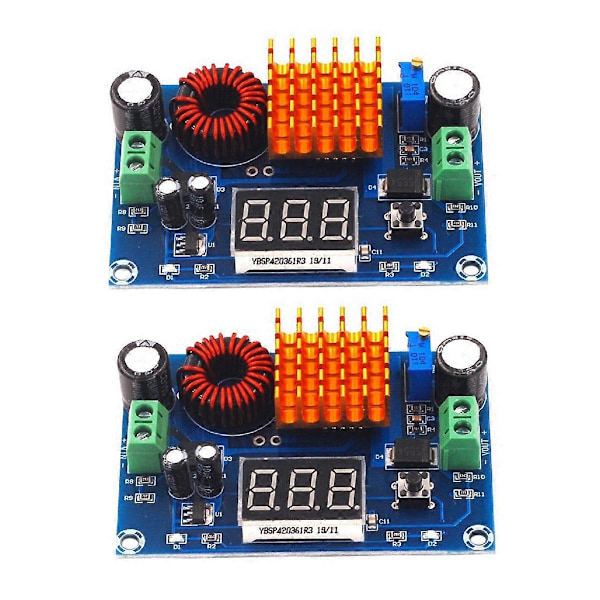 DC4-35V till 5-45V Boost Modul Digital Voltmeter Boost Converter Kort