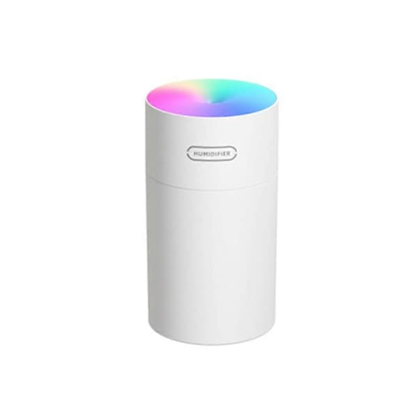 Färgglad Mini Luftfräschare USB Ultraljud Auto Mist Maker Luftfuktare Diffuser