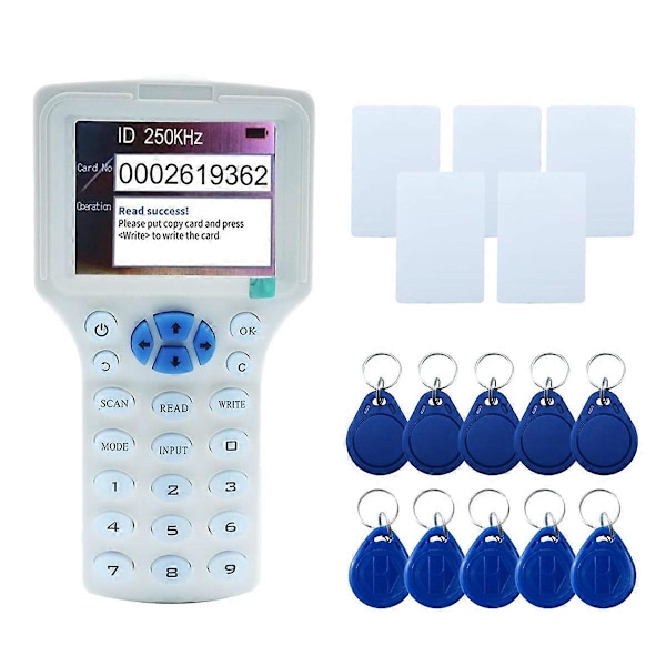 RFID-kopierare RFID-läsare/skrivare Multi-frekvens RFID-kortläsare