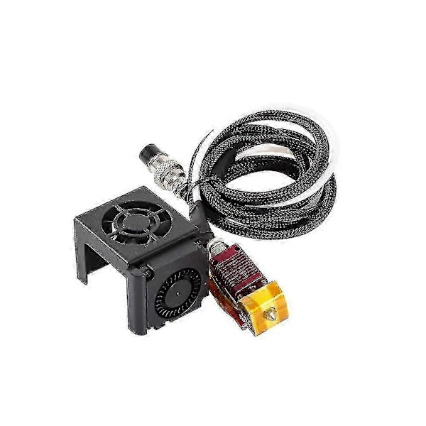 Creality 3D CR-10S Fuld Samlet Ekstrudersæt CR-10 Hotend Samling Fuld Dysesæt Fuld Samlet