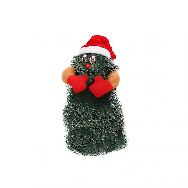 Sjov dansende juletræ Elektrisk juletræsdukke Dansende Sang juletræslegetøj Børns julepynt C 24X10X10cm