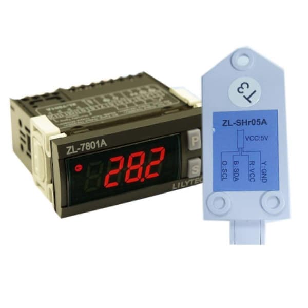 LILYTECH ZL-7801A, Temperatur- og fugtigheds inkubator controller