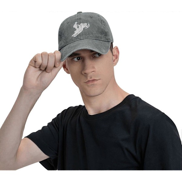 Snöskoteråkare Unisex Cowboyhatt Baseballkepsar Justerbara Sport Golf Denim Casquette Keps Stil 1208