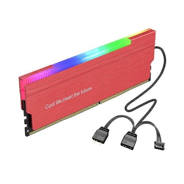 Høj Kompatibilitet ARGB Hukommelsesspreder Køler DDR3 Desktop Køleplade 5V 3PIN