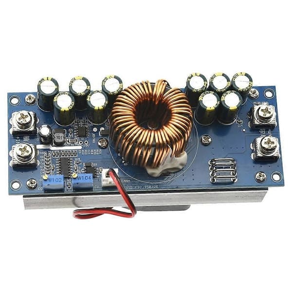 Justerbar Step-Down Strømforsyningsmodul 15V-90V til 2.5V-72V Høyeffekts Konstantstrøm Strømmodul 1200W Blue 1200W