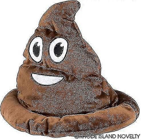 Brun Emoticon Bajs Hatt 1 Per Beställning