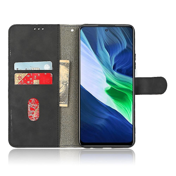 Ihon Tuntuinen Nahkakotelo Infinix Note 10:lle