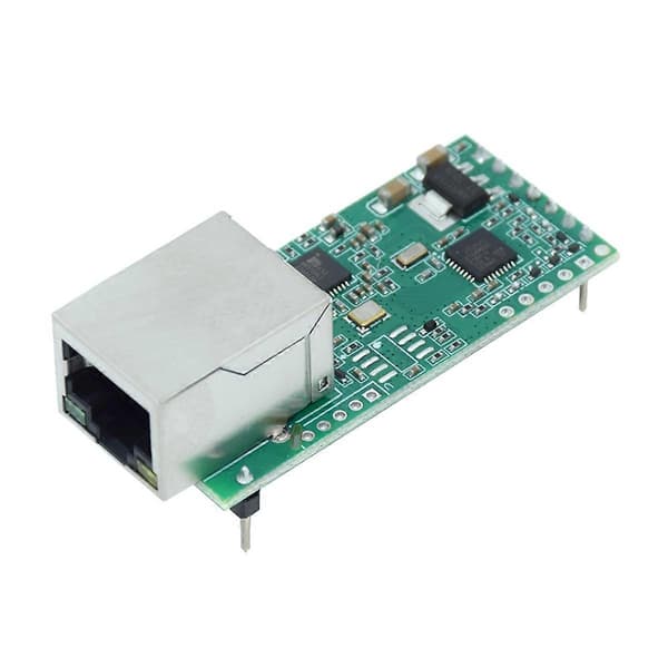 Lavpris -TCP232-T2 Seriel TTL til Ethernet Modul Understøtter Dataoverførsel over LAN Netværk T2-E8