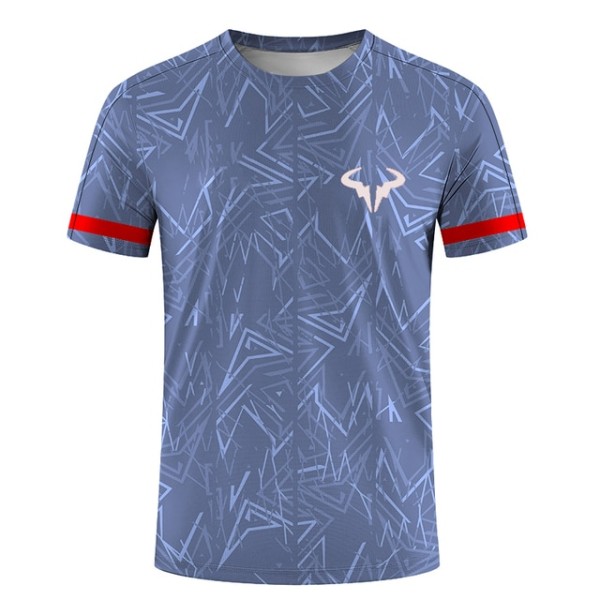 Sommar T-shirt badminton tennis serie kortärmad T-shirt style 5 M