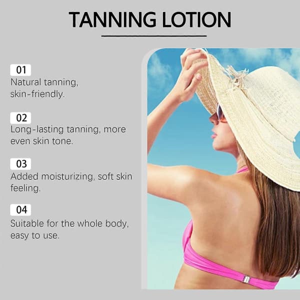Extrem Mörk Brun-utan-sol-lotion Accelerator för Solarium & Utomhussol