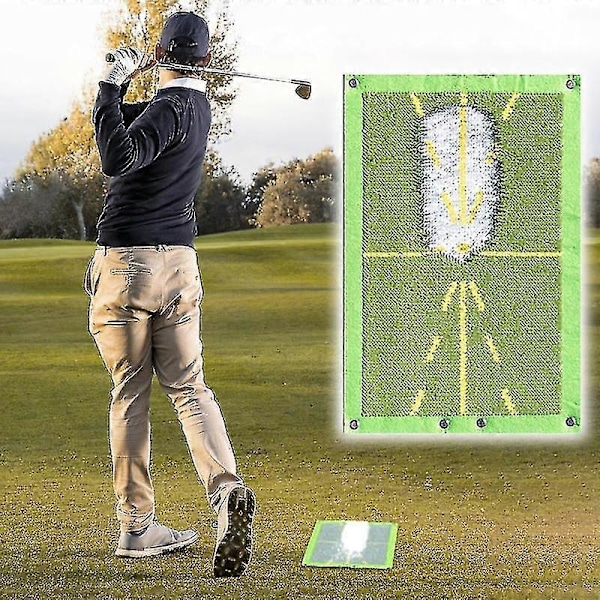 Golf Träningsmatta För Svingdetektering, Golf Träningshjälp Impact Matta