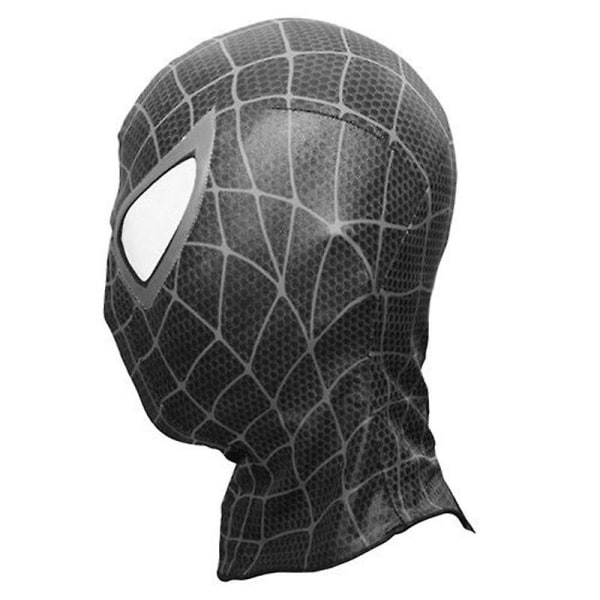 Halloween Spider-man Fancy Dress Up Maske Cosplay Balaclava sort hætte fuld hovedmaske Rollespil Fest kostume rekvisit