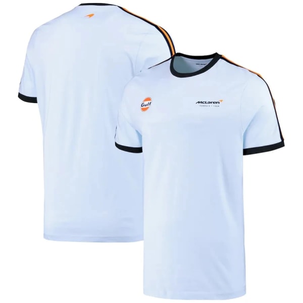 F1 - Kortärmad T-shirt 3D-utskrift Casual Sports Gulf Racing S
