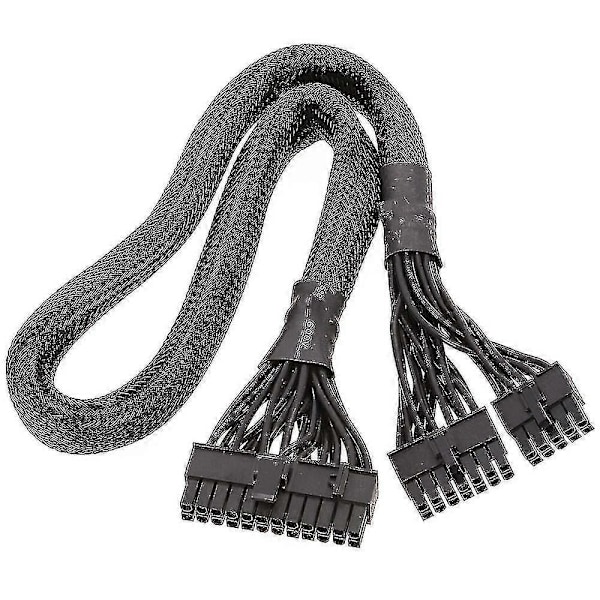 14+10-nastainen 24-nastaiseen Atx-virtalähdekaapeli Yhteensopiva Corsair Ax1500i Ax1200i:n Kanssa