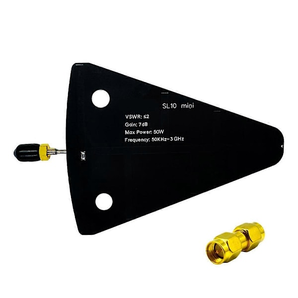 For Nanovna Log-periodisk Antenne 50K~10.5GHz Høy Forsterkning