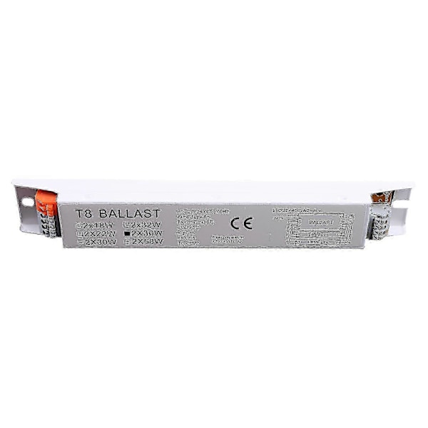 220-240v AC 2x36W Bred Spänningsomfång T8 Elektronisk Ballast för Lysrör