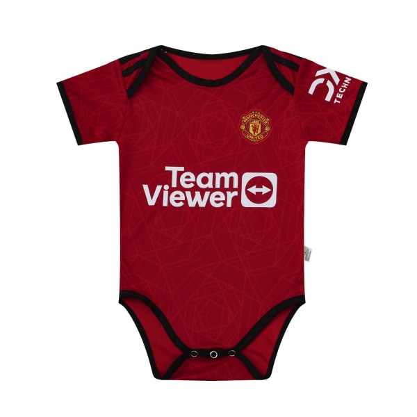 23-24 Real Madrid Arsenal Paris baby Argentina Portugal baby tröja 24Manchester United home Size 9 (6-12 months)