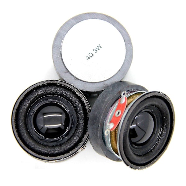 4 stk. 1,5 tommer Audio Højttaler 4 3W 40mm Bas Multimedia Højttaler DIY Lyd Mini Højttaler til Hjemmebiograf