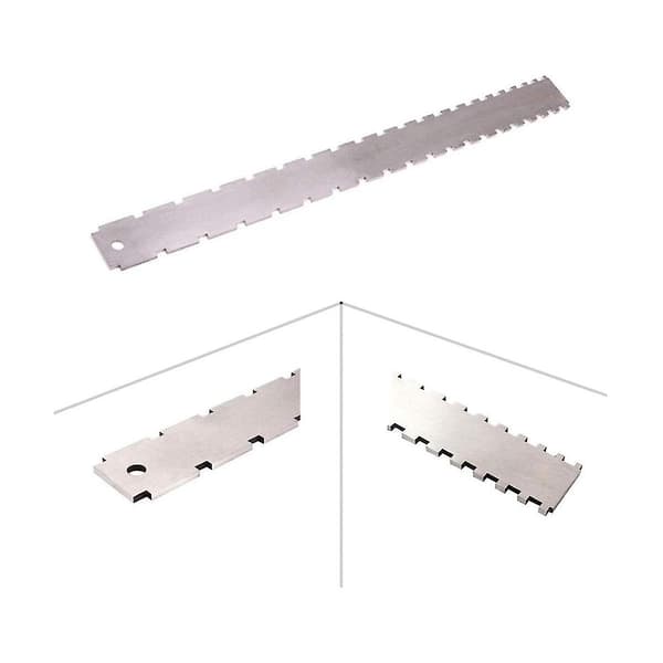 Distanslinjal Set för Gitarr Mätlinjal Metall Elektrisk Gitarrlinjal Rostfritt Stål Gitarrhals R