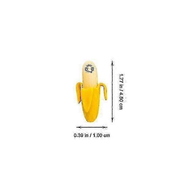 40 st Kreativa Bananformade Sudd Studenter Sudd Studenter Skrivmaterial