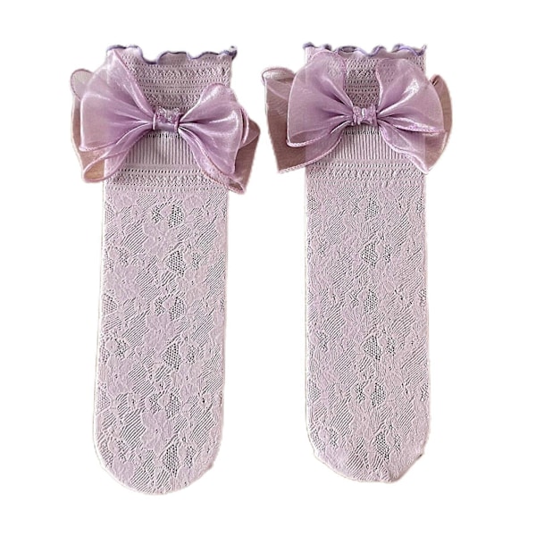 JK Strumpor Slouch Strumpor Lolita Rosetter Strumpa Calcetines Lösa Jk Strumpa