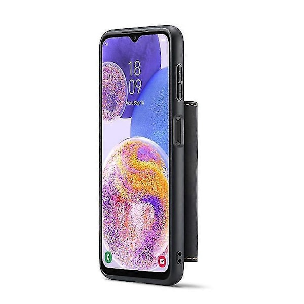 Samsung Galaxy A23 5g Dg.ming M1 -sarjan 3-osainen monikorttilompakko + magneettinen puhelinkotelo