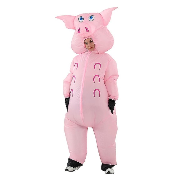 Voksen maskot Pink gris oppustelige kostumer Halloween Cosplay kostumer til  mand Kvinde Dyrefest Rollespil Disfraz 24bc | Fyndiq