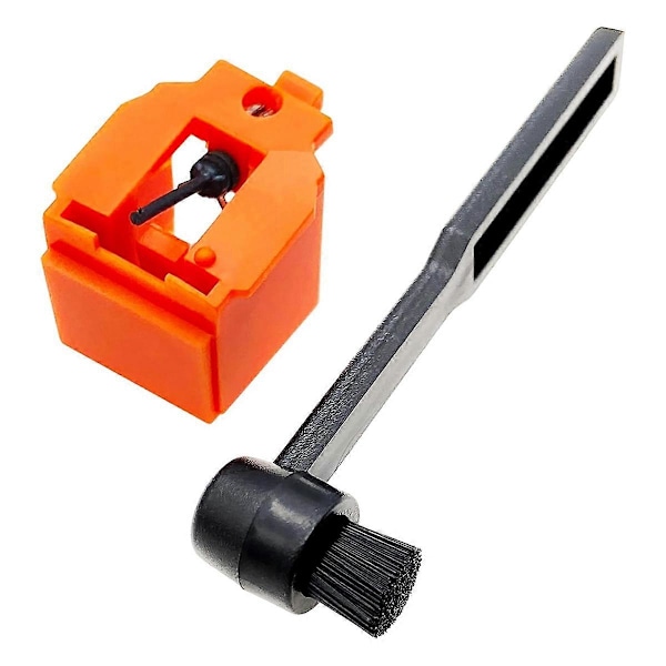 ATN3600 Diamant Platespillerstift med Rengjøringsbørste, Platespillernåler for Audio-Technica AT-PL