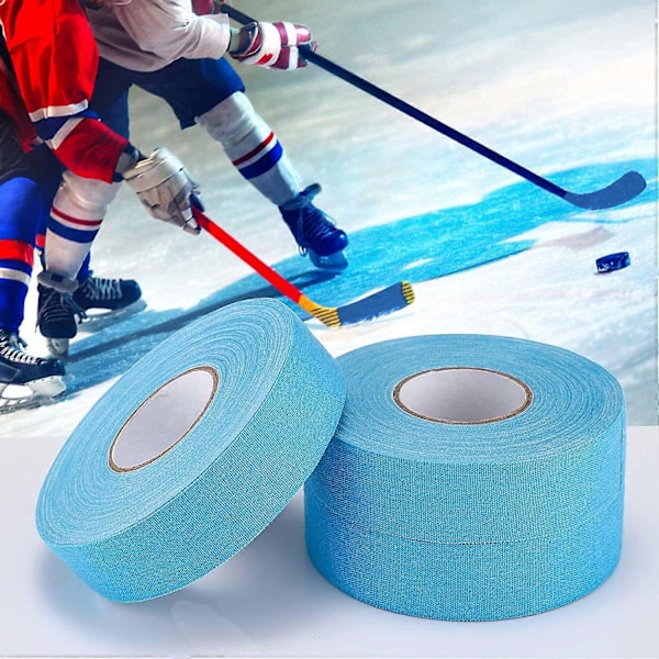 Jääkiekkoteippi, 1\" x 25m liimakangasteippi, jääkiekkomailan lavan varren kahvan urheiluteippi, liukumaton otepinta jääkiekkoon