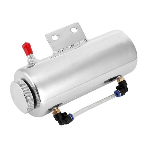 Aluminium Legering Kølervæske Overløbstank Reservoir 500ml kompatibel med Radiator Vandopsamler