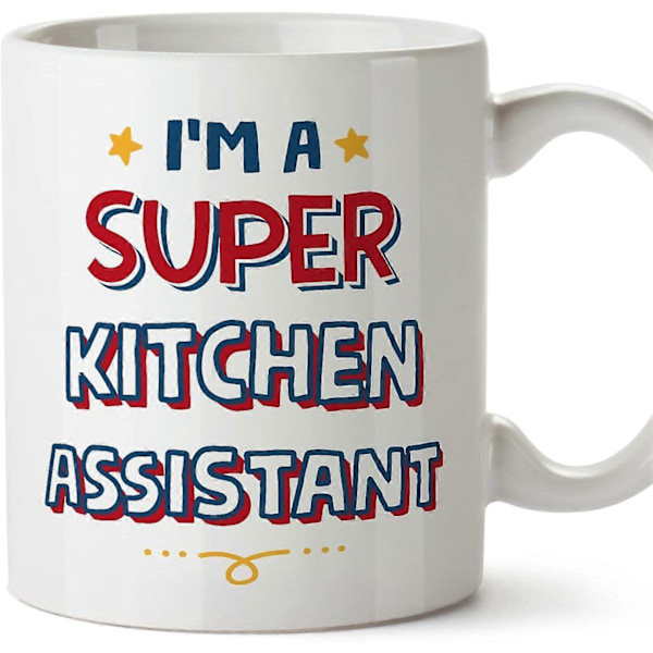 Køkkenassistent Krus Jeg Er Super Sjov Gave til Kolleger Keramisk 11oz Krus