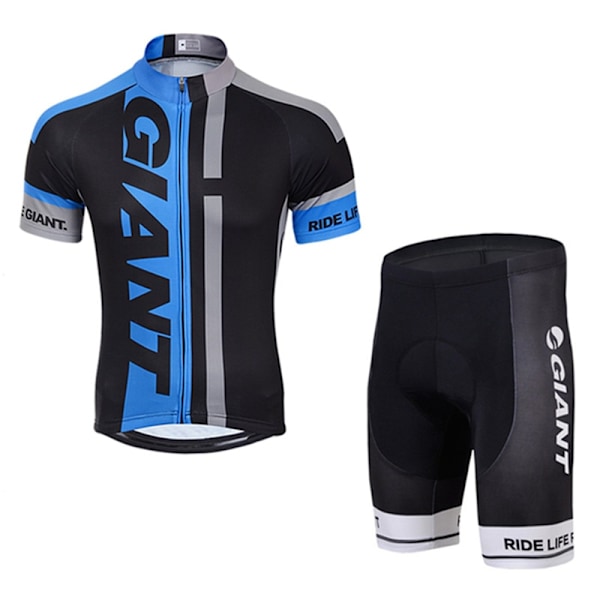 2023 Miesten lyhythihainen set Ropa Ciclismo Hombre Summer GIANT Pyöräilyvaatteet Outdoot Bib Shortsit Puku Pyöräilyasu Photo Color-10 S