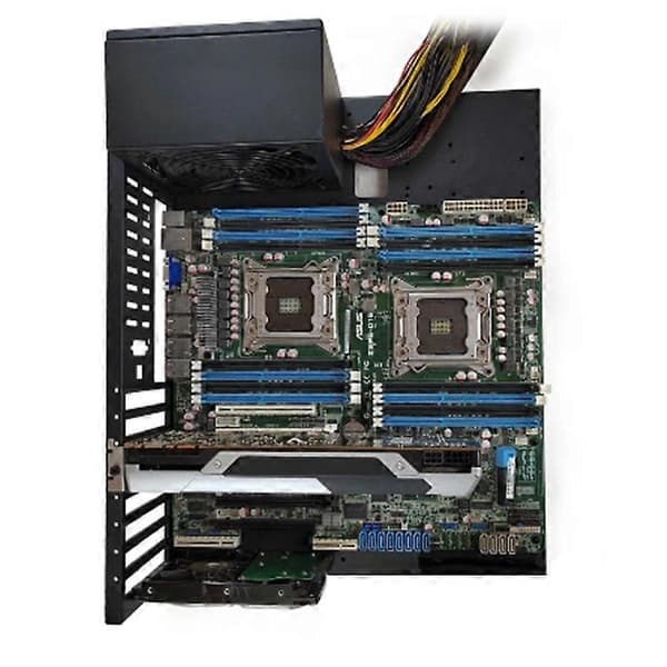 Öppet Datorchassi Dubbelriktad Server E-ATX/ATX Moderkortsfäste Testställ Öppet Kylställ