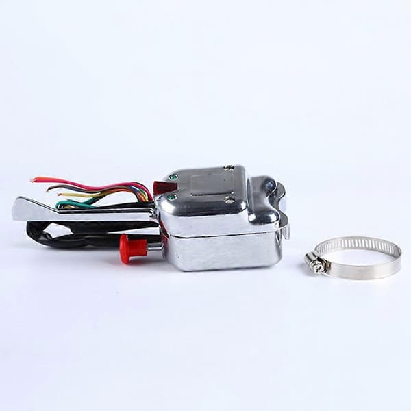 Chrome 12V Universal Blinklyskontakt til