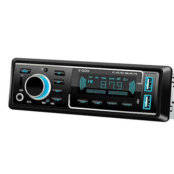 Bluetooth-kompatibel Adapter för Bil Trådlös FM-Radiosändare Handsfree