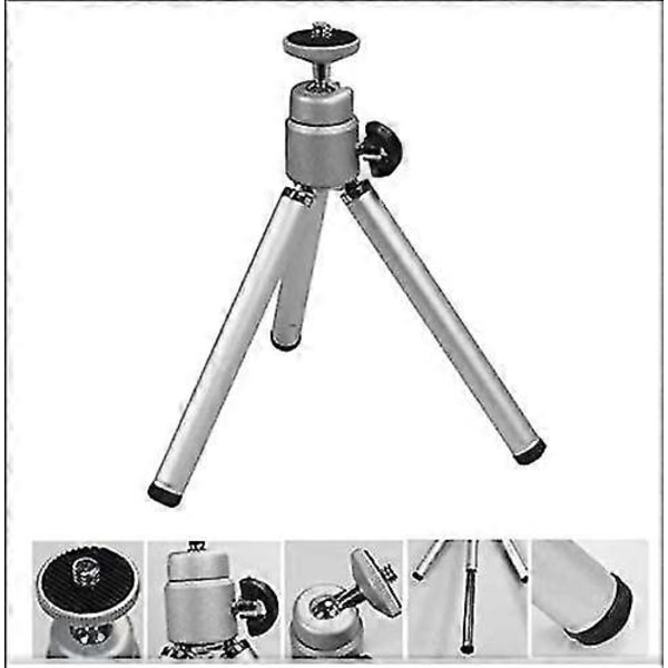 Bordsstativ Ultralätt Mini Bordsstativ Webbkamera, Acsergery DSLR-kamera, Acsergery Videopresent