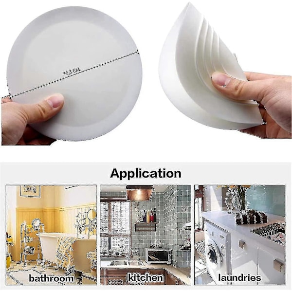 Silikon Avloppsproppar för Badkar, Handfat och Kök - 15cm