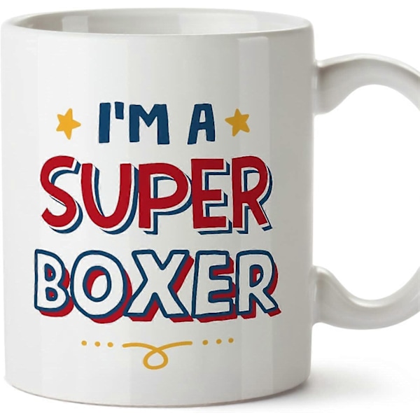 Boxer Krus Jeg Er Super Sjov Gave til Kolleger Keramisk 330 ml Krus