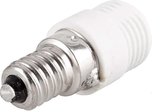 2-pack E14 till G9 Keramisk Sockeladapter för LED, Halogen, CFL Glödlampor