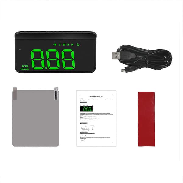 M1 Auto OBD2 GPS Head-Up Display Elektronikk HUD Projektor Digital Speedometer