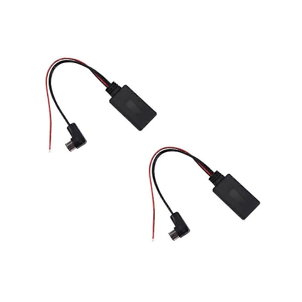 2 stk Bil Bluetooth Lydmottaker For Pioneer Ip-bus 11-pin Bluetooth Aux Mottaker Adapter