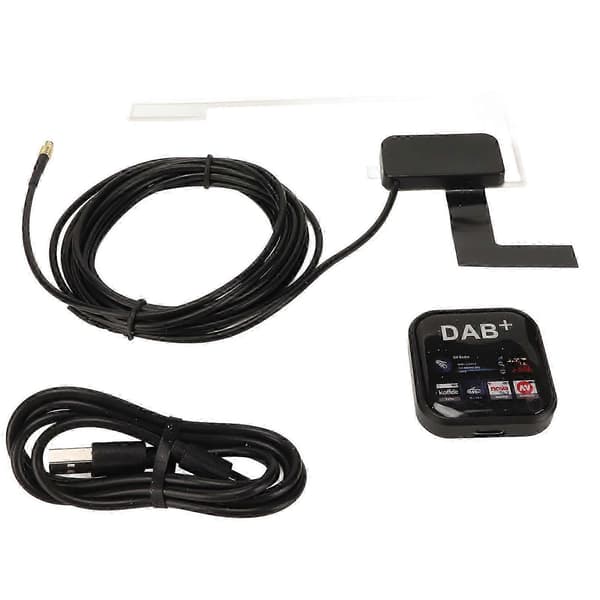 DAB DAB+ Radiomottaker USB-drevet Bærbar Digital Radiomottaker Adapter med Antenne for Android
