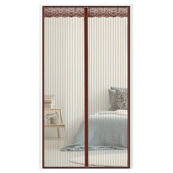 2023 - Myggenet Magnetisk Dør 105x220cm Myggenet Magnetisk Dør Myggenet Dør Fluegardin (ShiKai)